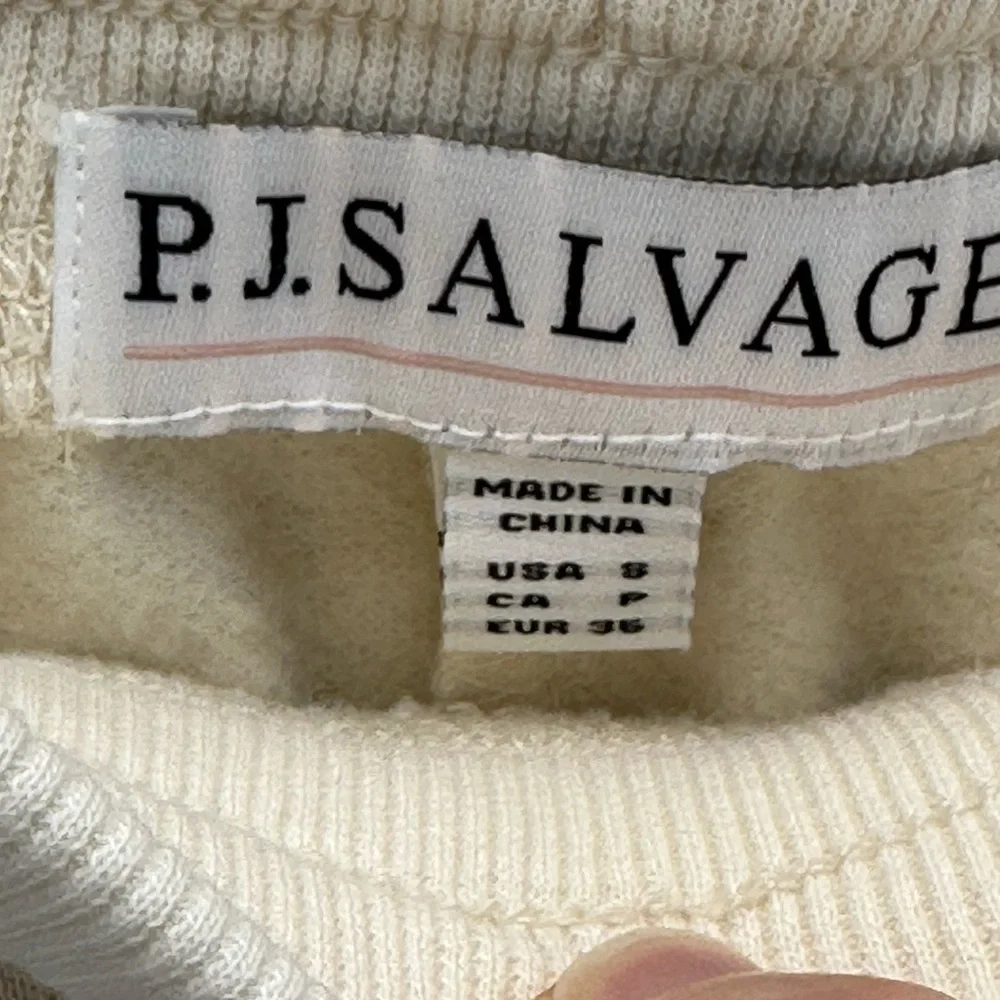 PJ Salvage Draw String Fade Away Lounge Sleep Jogger Pant - Stone Cream